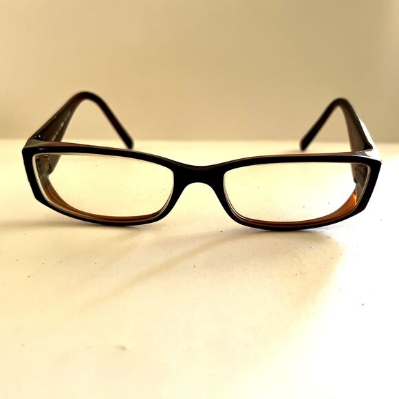 Fendi Eyeglasses Cold Insert F 625R 215 Italy Frames Only Brown 51-16-135 - Picture 1 of 6